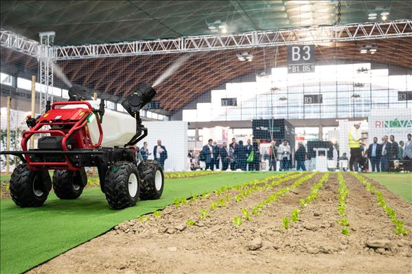 A Macfrut 2024, campo prova di circa 3000 metri quadrati